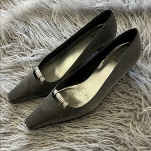 Stuart Weitzman Elegant Gray Women's Shoes